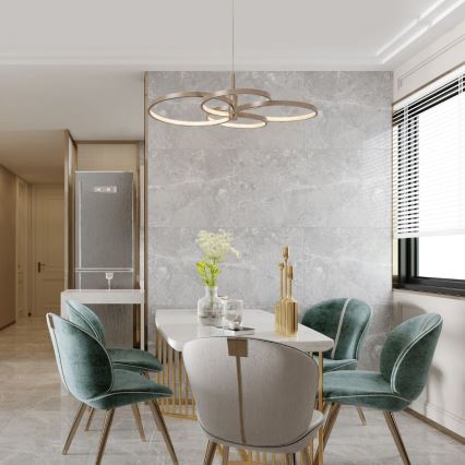 Rabalux - LED prigušiva luster na sajli LED/70W/230V 3000-6500K + daljinski upravljač