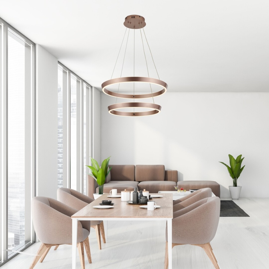 Rabalux - LED prigušiva luster na sajli LED/45W/230V 3000-6500K + daljinski upravljač