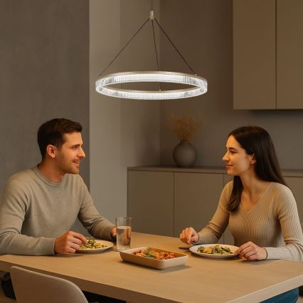 Rabalux - LED prigušiva luster na sajli LED/24W/230V 3000-6500K + daljinsko upravljanje