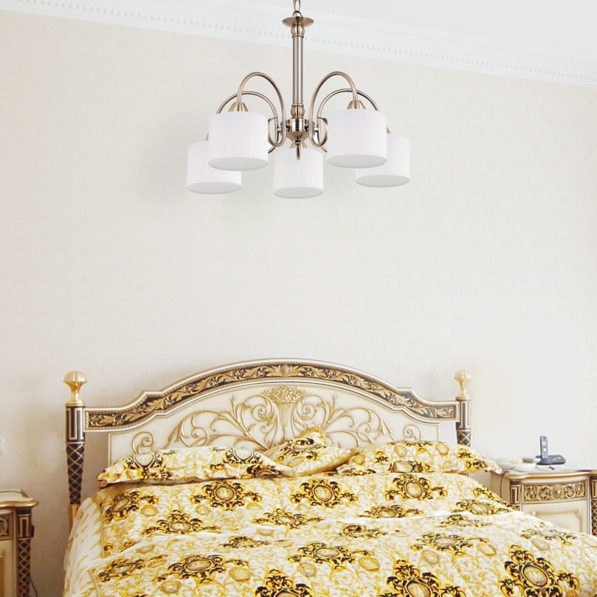 Rabalux - Luster EDITH 5xE27/60W/230V bronzan