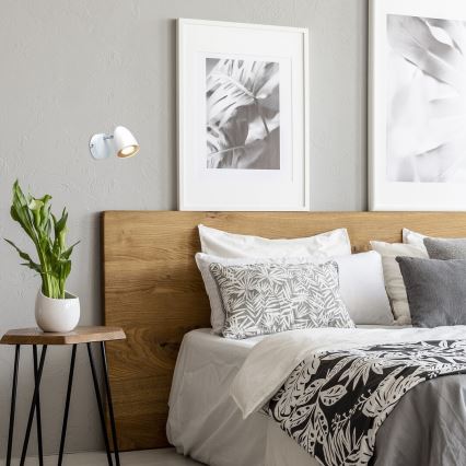 Rabalux - Zidno spot svetlo 1xGU10/5W/230V belo