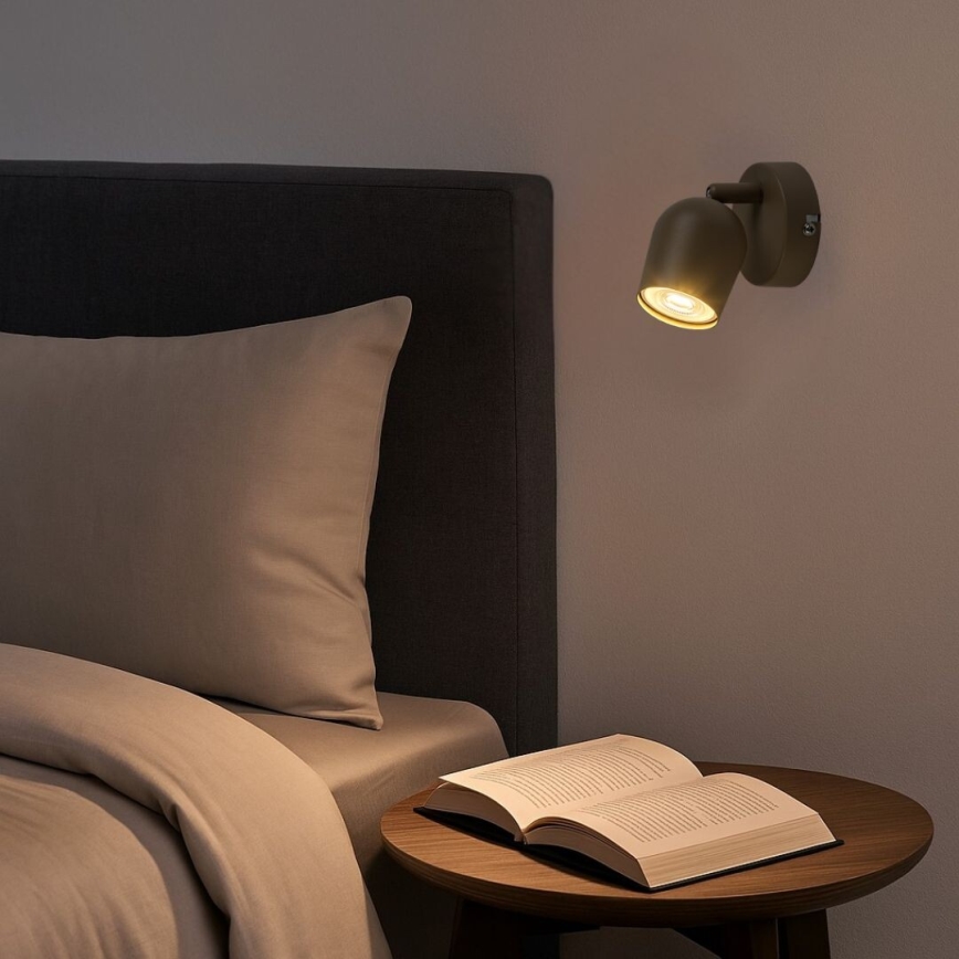 Rabalux - Zidna spot lampa 1xGU10/15W/230V bež