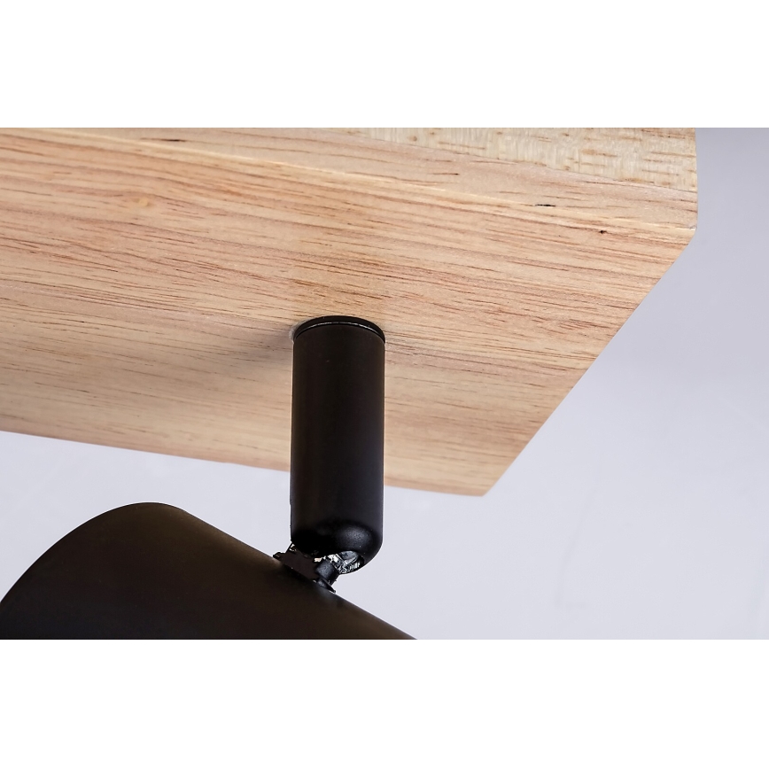 Rabalux - Stropno reflektorsko svetlo 3xGU10/5W/230V hrast