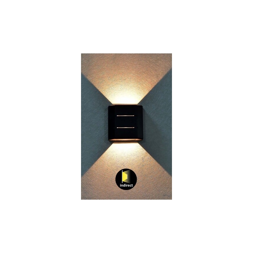 Rabalux - LED spoljašnje zidno svetlo LED/6W/230V IP54 crna