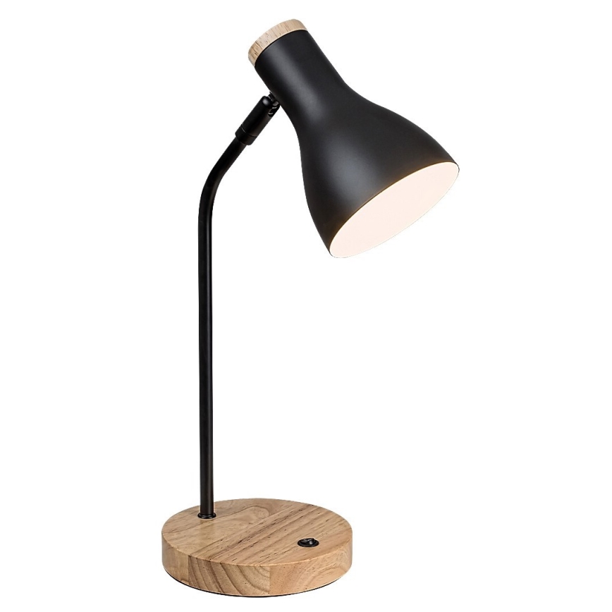 Rabalux - Stona lampa 1xE14/25W/230V od kaučukovog drveta