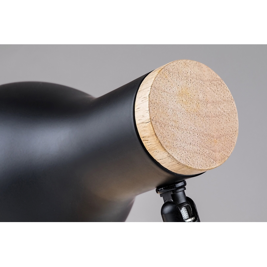 Rabalux - Stona lampa 1xE14/25W/230V od kaučukovog drveta