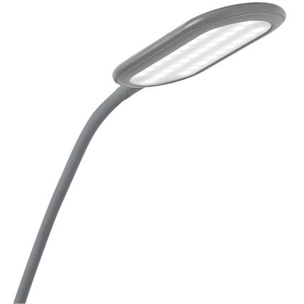 Rabalux - LED prigušiva dodirna stojeća lampa LED/10W/230V 3000-6000K siva