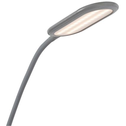 Rabalux - LED prigušiva dodirna stojeća lampa LED/10W/230V 3000-6000K siva
