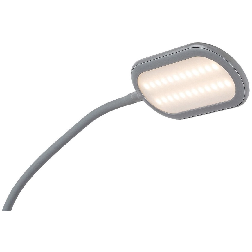 Rabalux - LED prigušiva dodirna stojeća lampa LED/10W/230V 3000-6000K siva