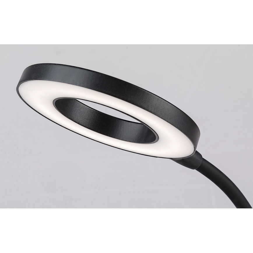 Rabalux - LED prigušiva dodirna stona lampa sa bežičnim punjenjem LED/5W/5V 2700-6000K crna