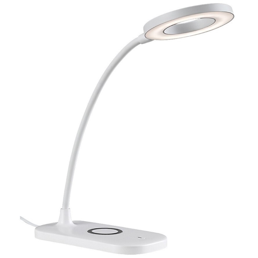 Rabalux - LED prigušiva dodirna stona lampa sa bežičnim punjenjem LED/5W/5V 2700-6000K bela