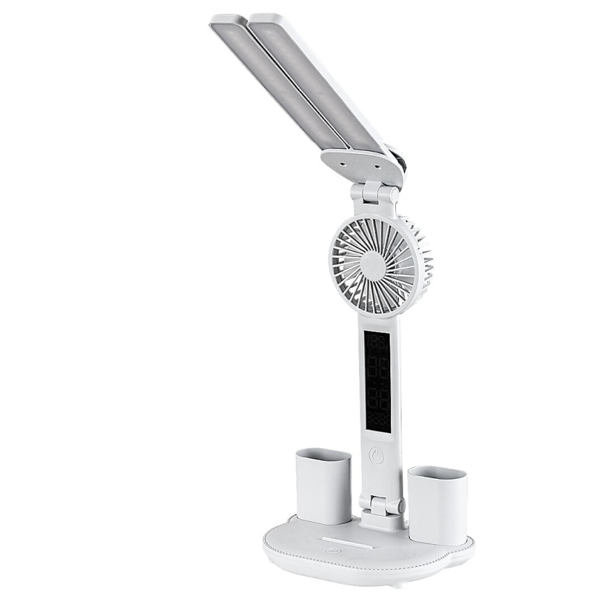 Rabalux - prigušiva LED stona lampa sa ventilatorom i LED displejem/7W/5V 3000/4000/6500K