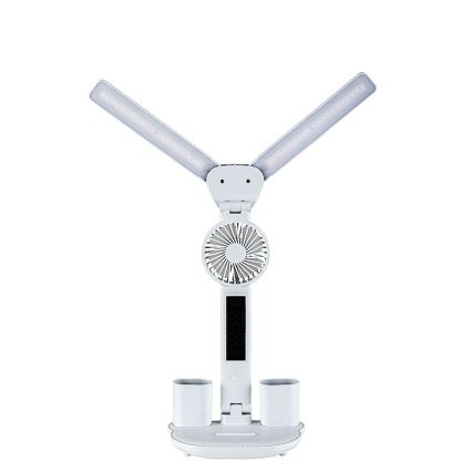 Rabalux - prigušiva LED stona lampa sa ventilatorom i LED displejem/7W/5V 3000/4000/6500K