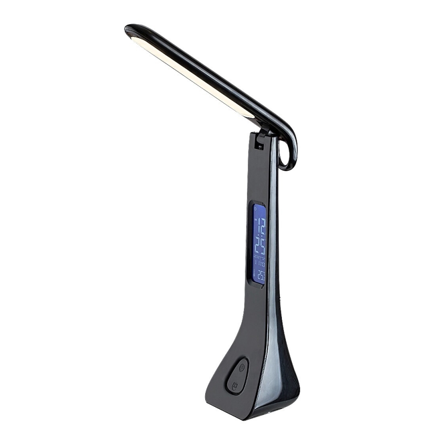 Rabalux - LED prigušiva stona lampa sa displejem LED/7W/5V 4000K crna