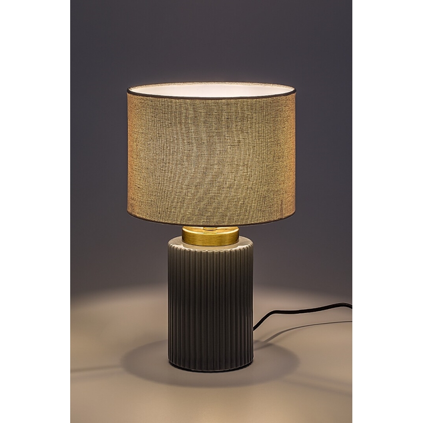 Rabalux - Stona lampa 1xE14/40W/230V siva