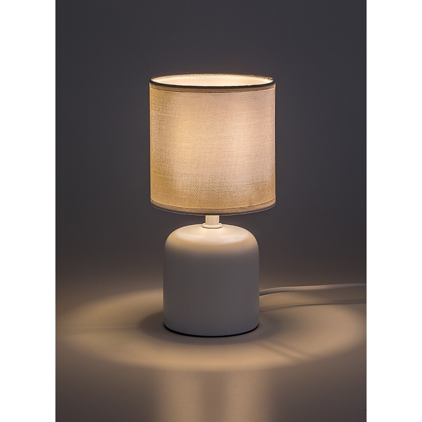 Rabalux - Stona lampa 1xE14/40W/230V bela