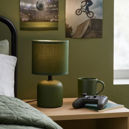 Rabalux - Stona lampa 1xE14/40W/230V zelena