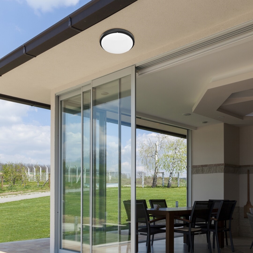 Rabalux - LED spoljašnje plafonsko svetlo LED/15W/230V IP54 crno