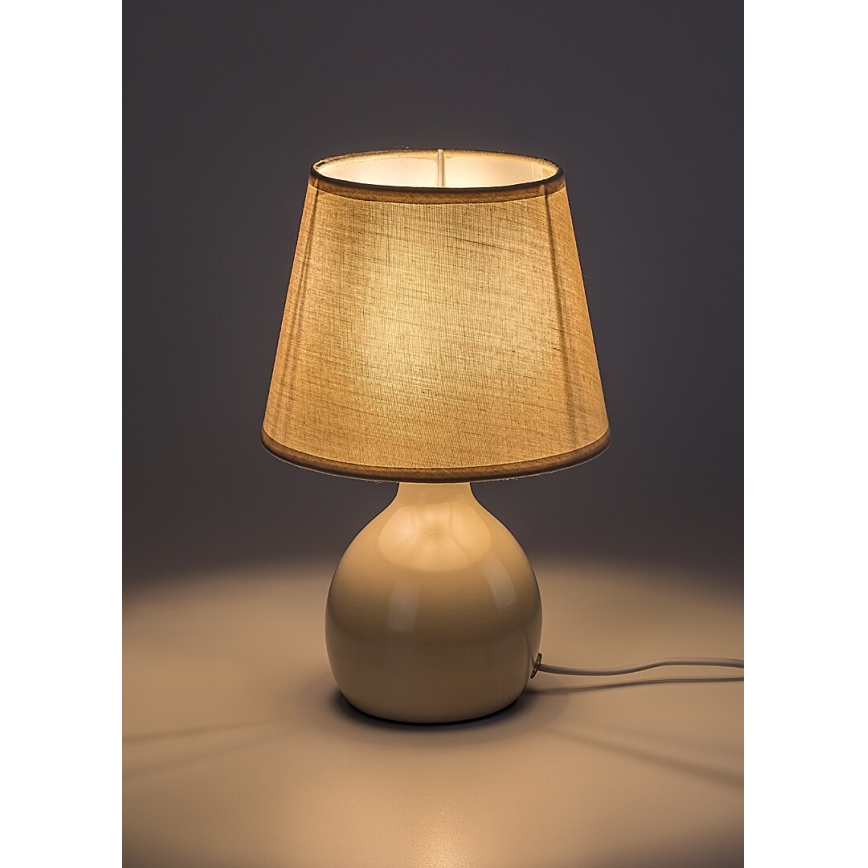Rabalux - Stona lampa 1xE14/40W/230V bež