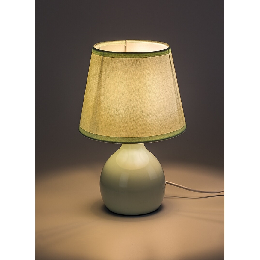 Rabalux - Stona lampa 1xE14/40W/230V mint zelena