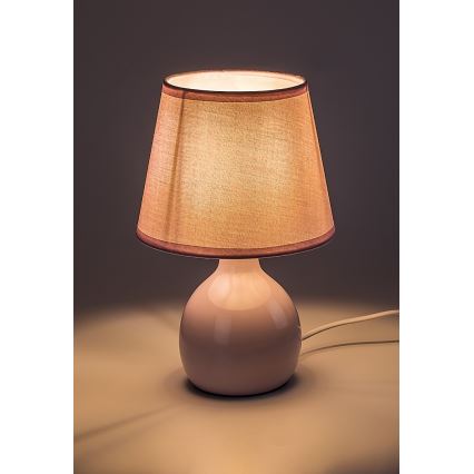 Rabalux - Stona lampa 1xE14/40W/230V ružičasta