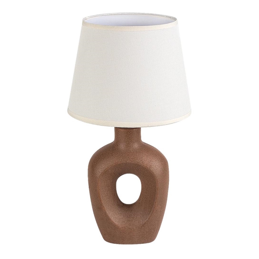 Rabalux - Stona lampa 1xE14/25W/230V braon/krem