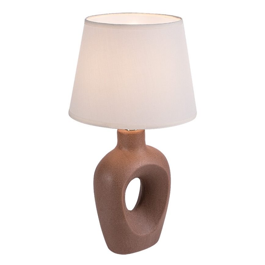 Rabalux - Stona lampa 1xE14/25W/230V braon/krem