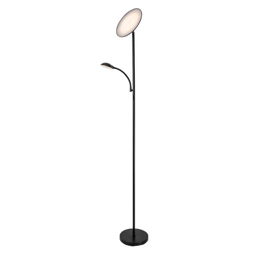 Rabalux - LED prigušiva podna lampa LED/23W/230V 3000/4200/6500 crna