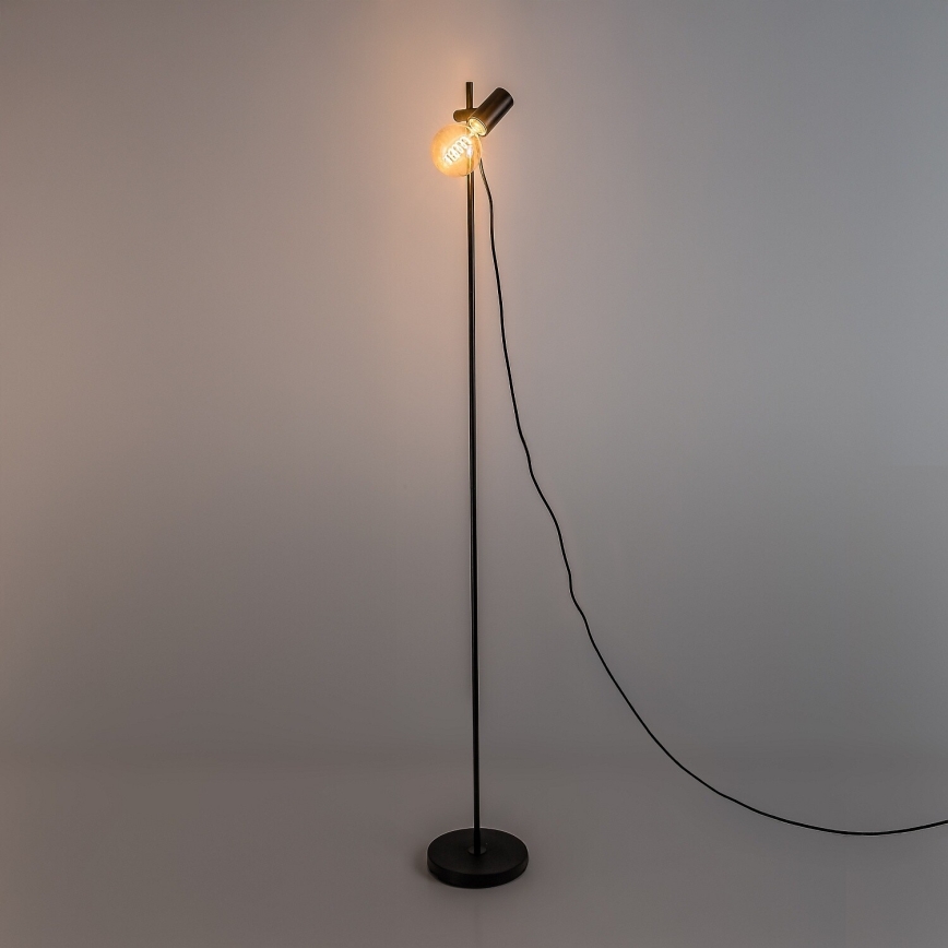 Rabalux - Stojeća lampa 1xE27/60W/230V crna