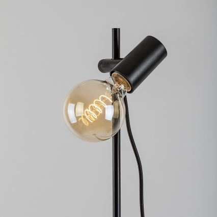 Rabalux - Stojeća lampa 1xE27/60W/230V crna