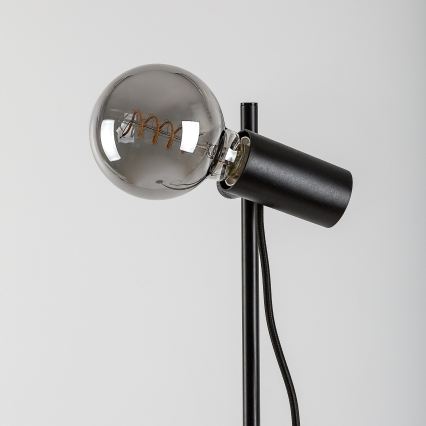 Rabalux - Stojeća lampa 1xE27/60W/230V crna