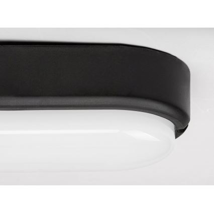 Rabalux - LED spoljašnje plafonsko svetlo LED/15W/230V IP54 crno