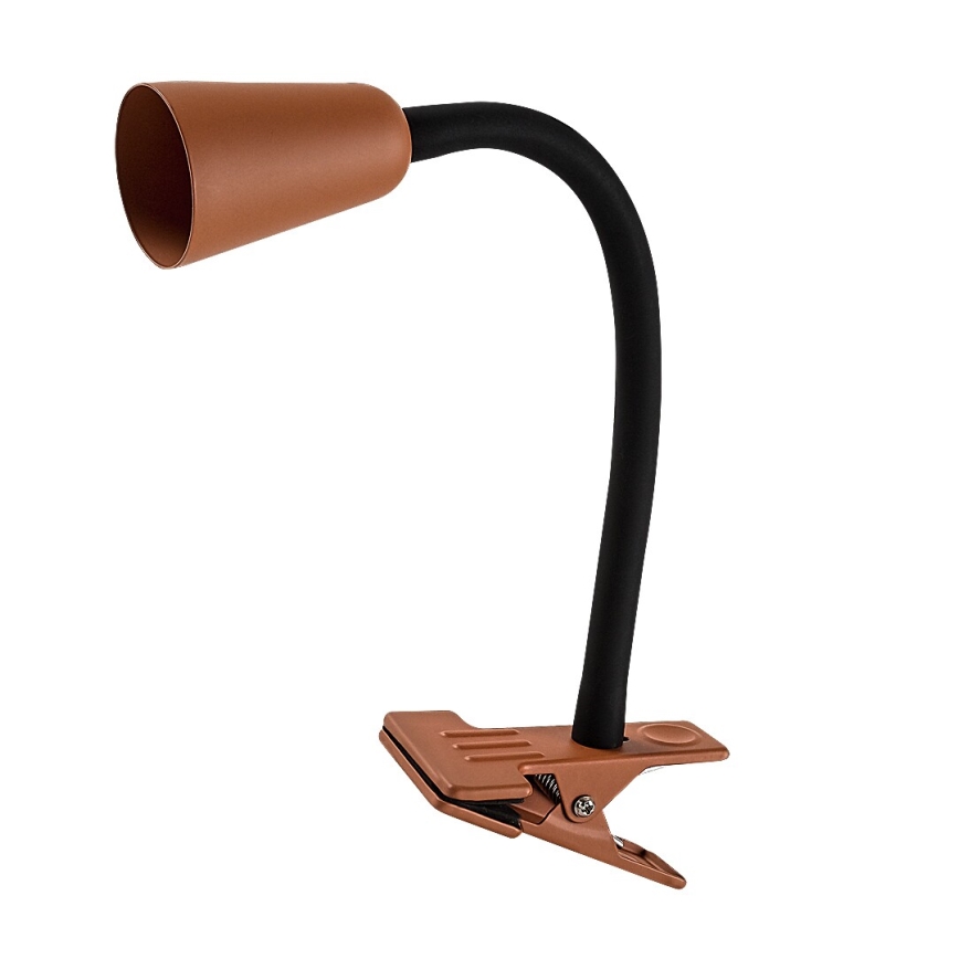 Rabalux - Stona lampa sa klipsom 1xGU10/7W/230V narandžasta