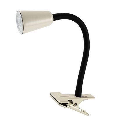 Rabalux - Stona lampa sa klipsom 1xGU10/7W/230V krem