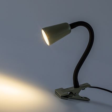 Rabalux - Stona lampa sa stezaljkom 1xGU10/7W/230V kaki
