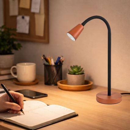 Rabalux - Stona lampa 1xGU10/7W/230V narandžasta