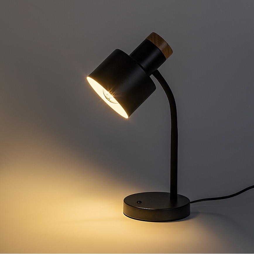 Rabalux - Stona lampa 1xE27/20W/230V crna