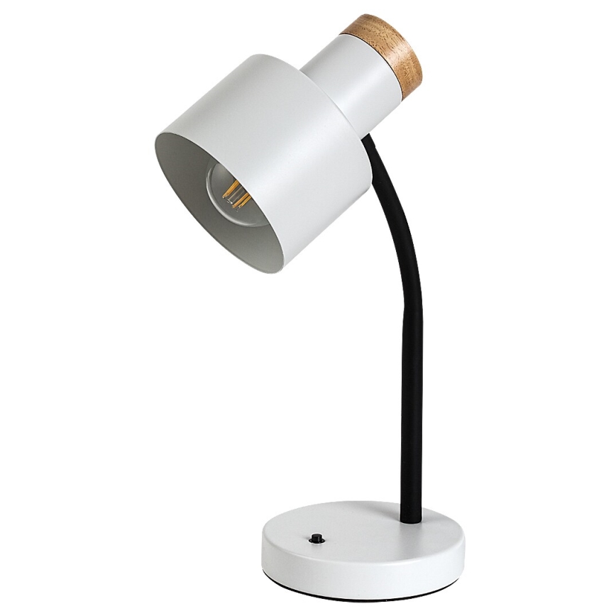 Rabalux - Stona lampa 1xE27/20W/230V bela