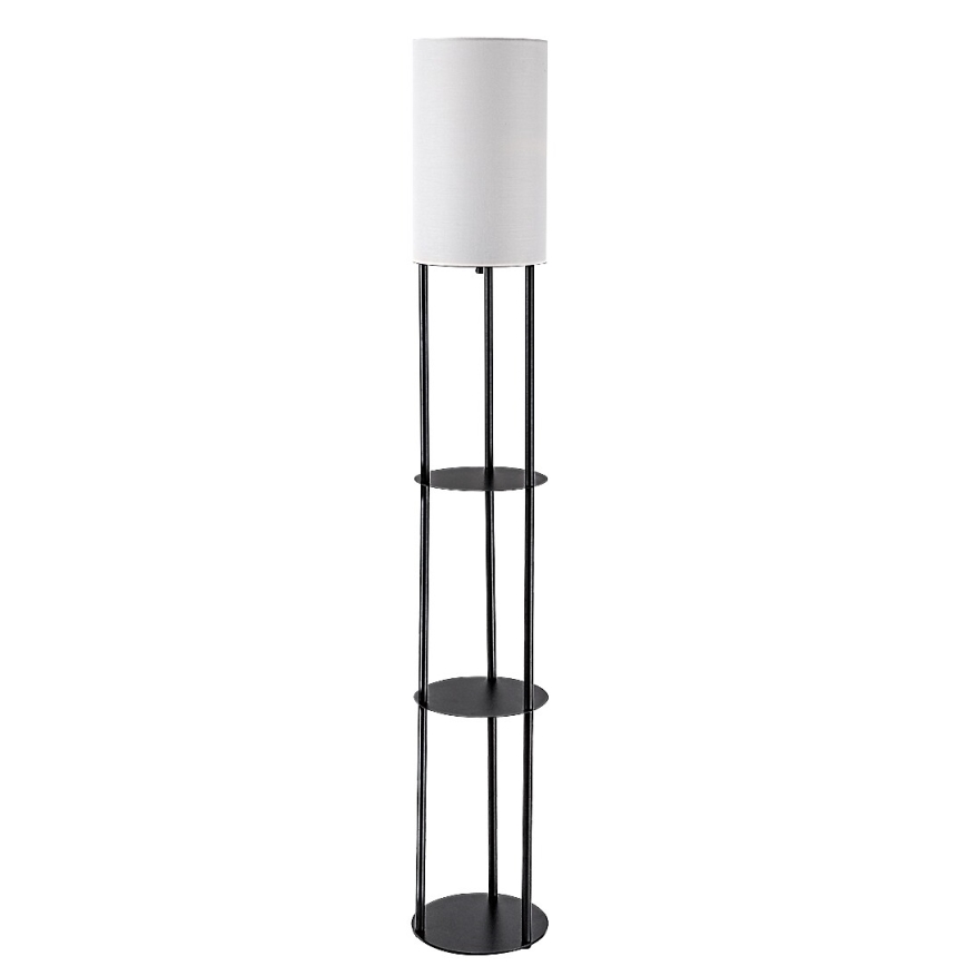 Rabalux - Podna lampa sa policama 1xE27/40W/230V crna
