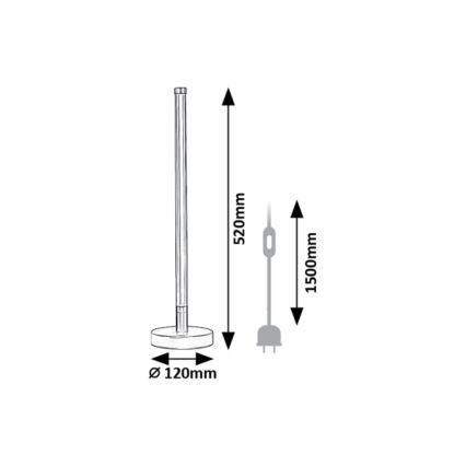 Rabalux - LED stona lampa LED/8W/230V 3000K