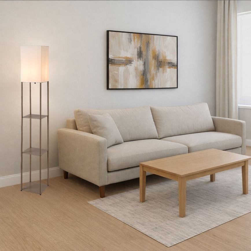 Rabalux - Stojeća lampa sa policama 1xE27/40W/230V bež
