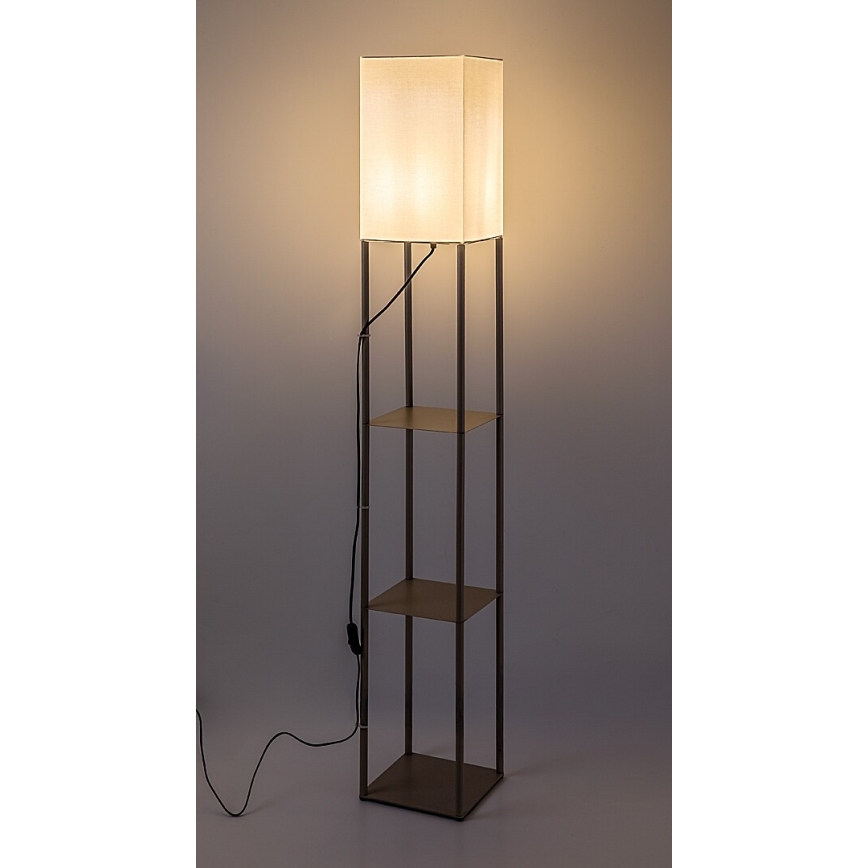 Rabalux - Stojeća lampa sa policama 1xE27/40W/230V bež
