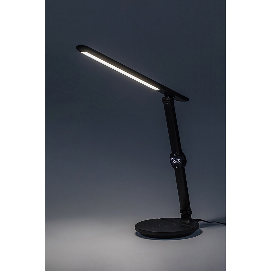 Rabalux - LED prigušiva dodirna stona lampa sa displejom LED/9W/230V 3000/4000/6500K
