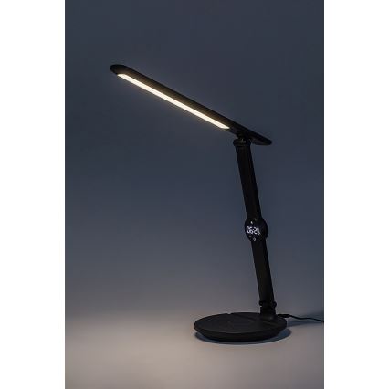 Rabalux - LED prigušiva dodirna stona lampa sa displejom LED/9W/230V 3000/4000/6500K