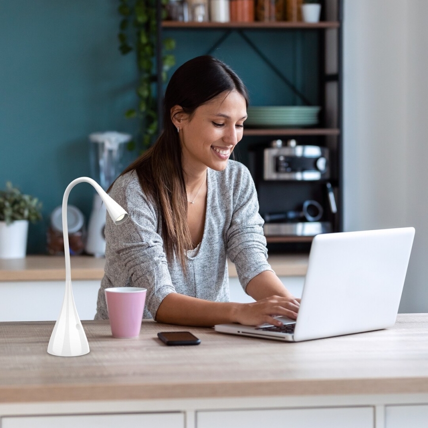 Rabalux - LED stona dodirna lampa sa prigušiva LED/4W/230V 3000K bela