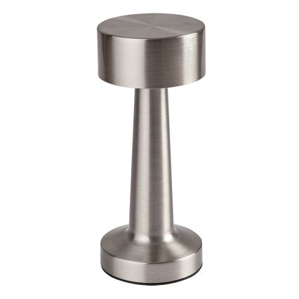 Rabalux - punjiva dodirna stona LED lampa LED/2,7W/5V 1200mAh 3000/4000/6000K mat hrom