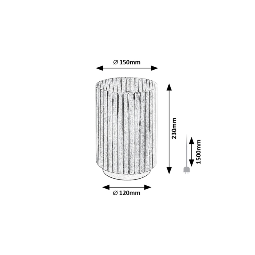 Rabalux - Stona lampa 1xE27/6W/230V