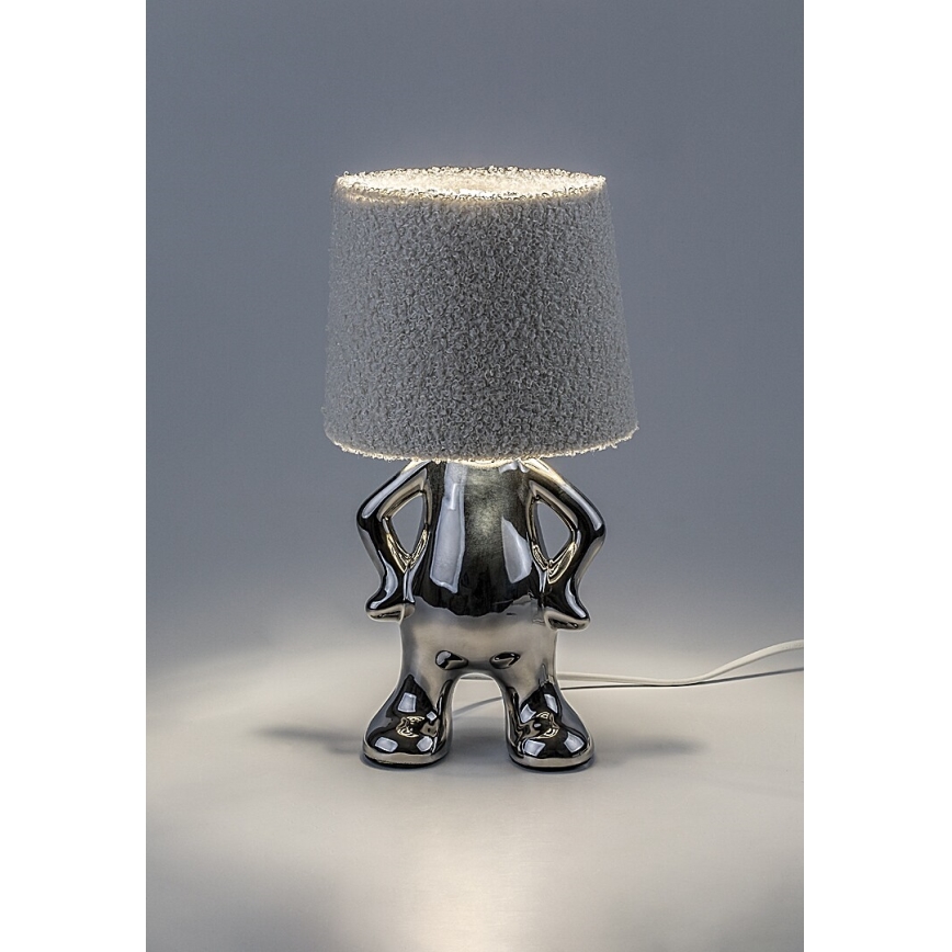 Rabalux - Stona lampa 1xE14/40W/230V sjajni hrom