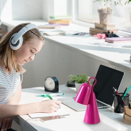 Rabalux - LED stona lampa 1xE14/4W/230V ružičasta