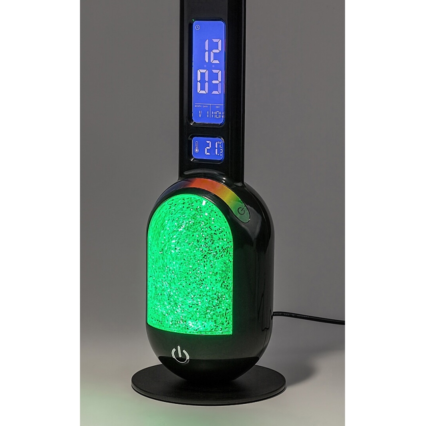 Rabalux - LED RGB prigušiva stona lampa LED/5W/230V crna